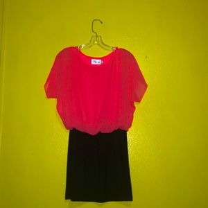 SteppinOut Short Hot Pink Party Dress